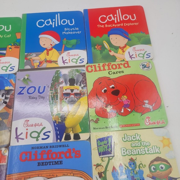 LOT OF 16 CHICK-FIL-A KIDS PICTURE BOARD BOOKS VGC - Picture 3 of 5